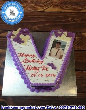 Bánh Kem Chữ Cái 08